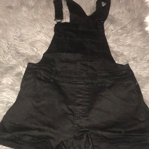 black short overalls